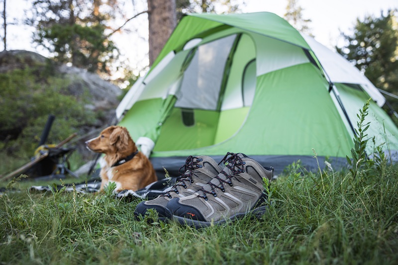 ventilated hiking shoes