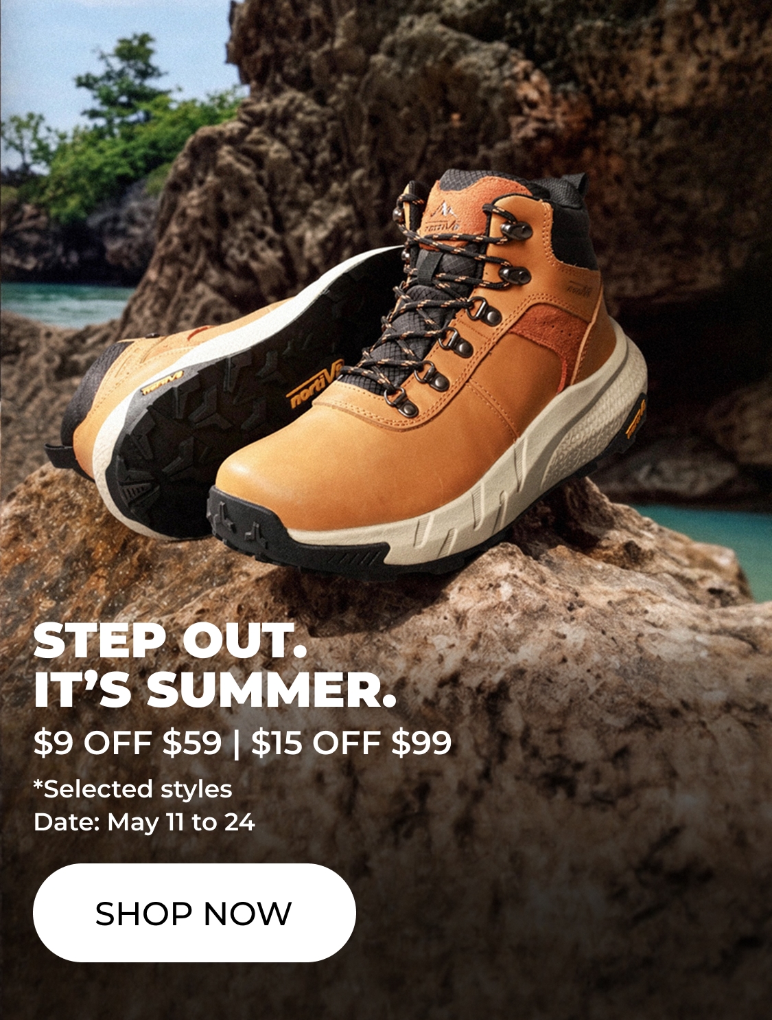 STEP OUT. IT'S SUMMER.