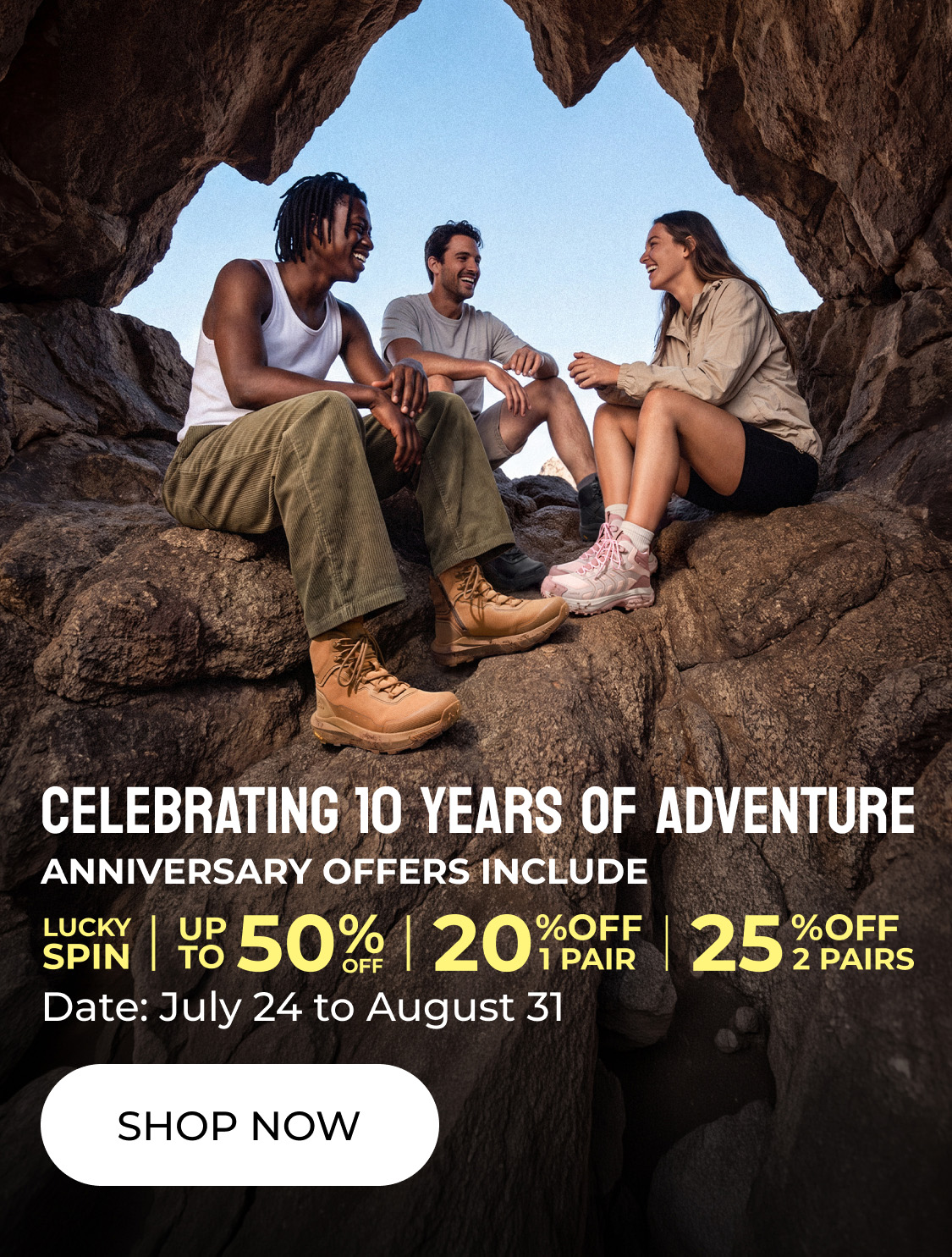 CELEBRATING 10 YEARS OF ADVENTURE