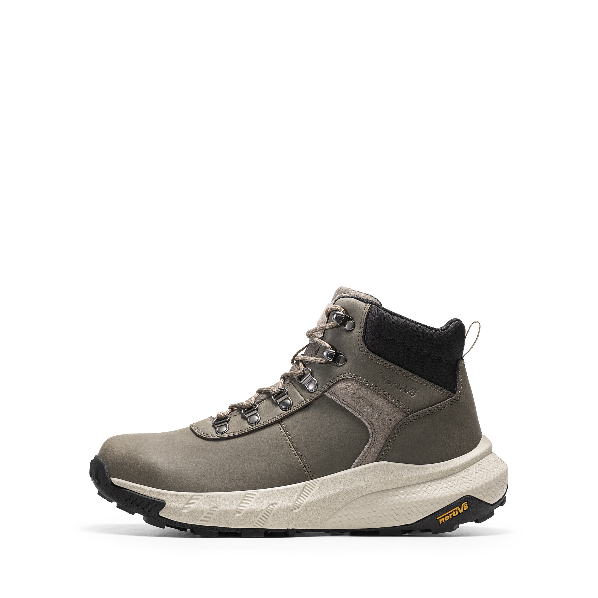 Arch Support Leather & Suede Hiking Boots