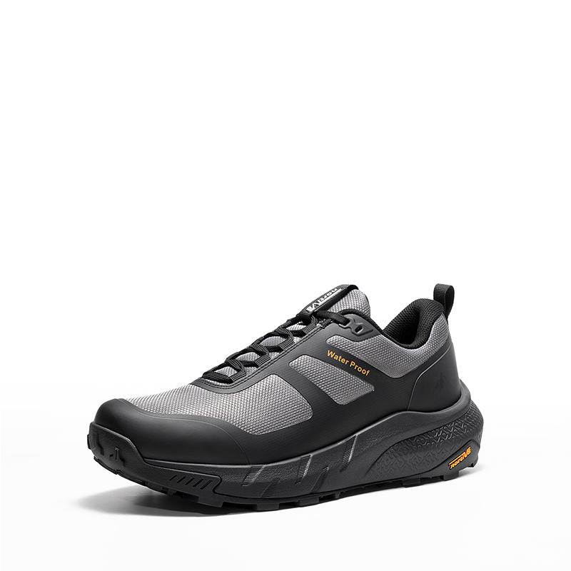 nonカーキベージュ1 Men's Anti-Slip Arch Support Hiking Shoes