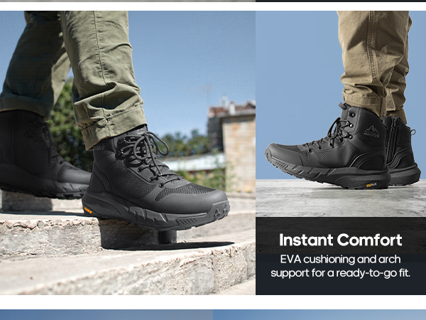 Men's Non-Slip Lightweight Tactical Boots-NORTIV 8