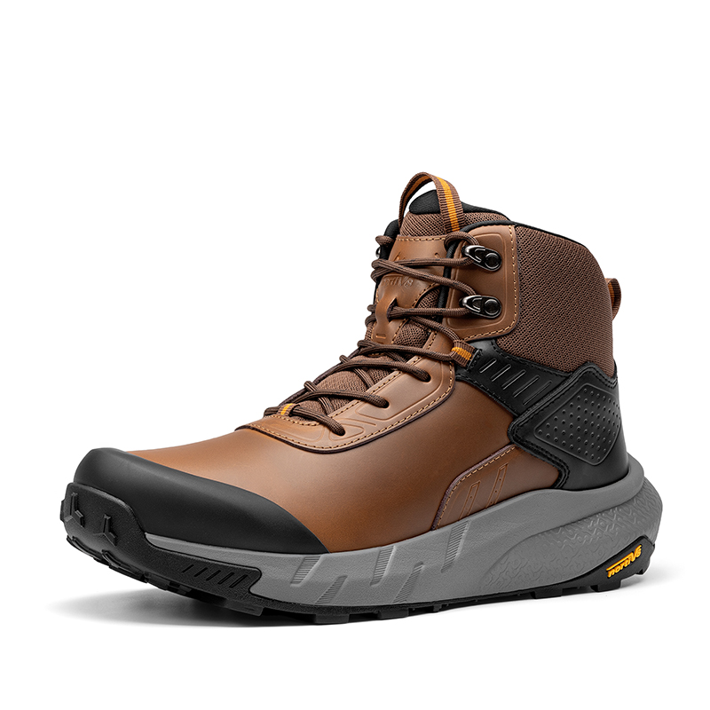 Men's Leather Waterproof Tactical Boots-NORTIV 8