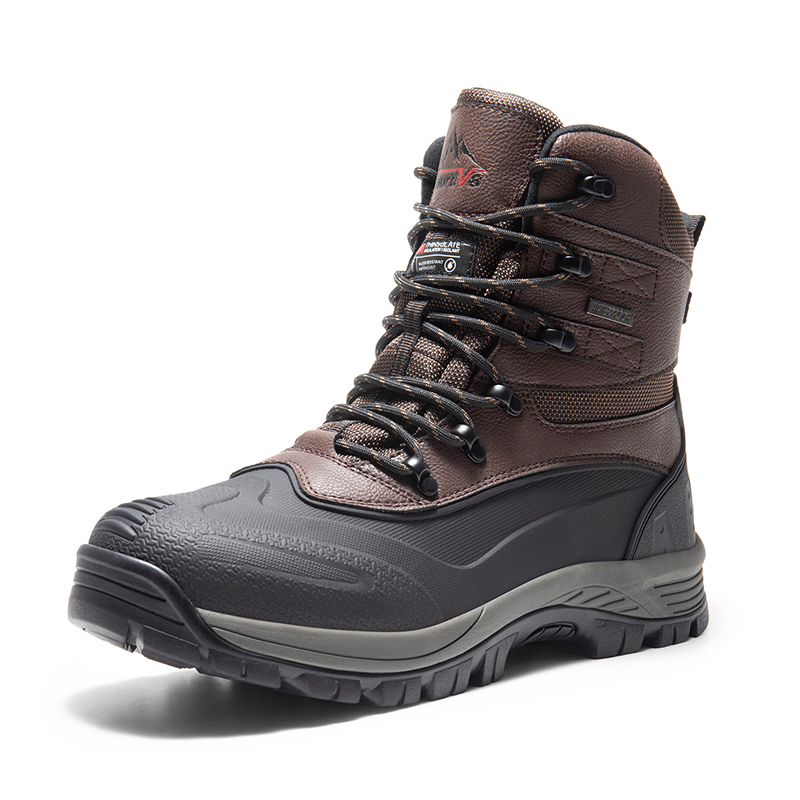 Men's Waterproof Thinsulate Snow Boots-Nortiv 8