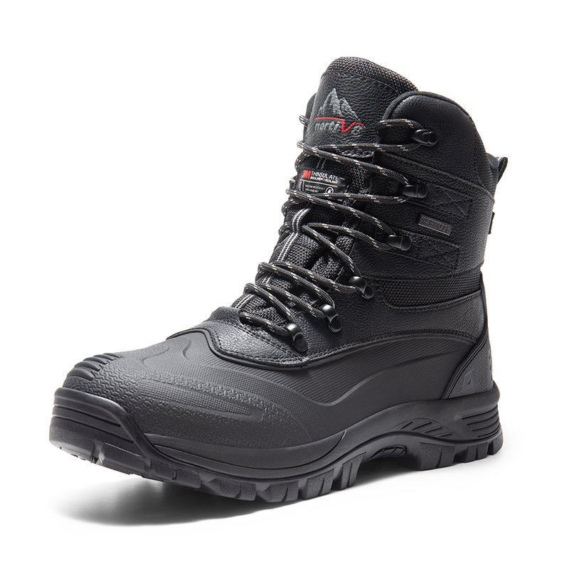 Men's Waterproof Thinsulate Snow Boots-Nortiv 8