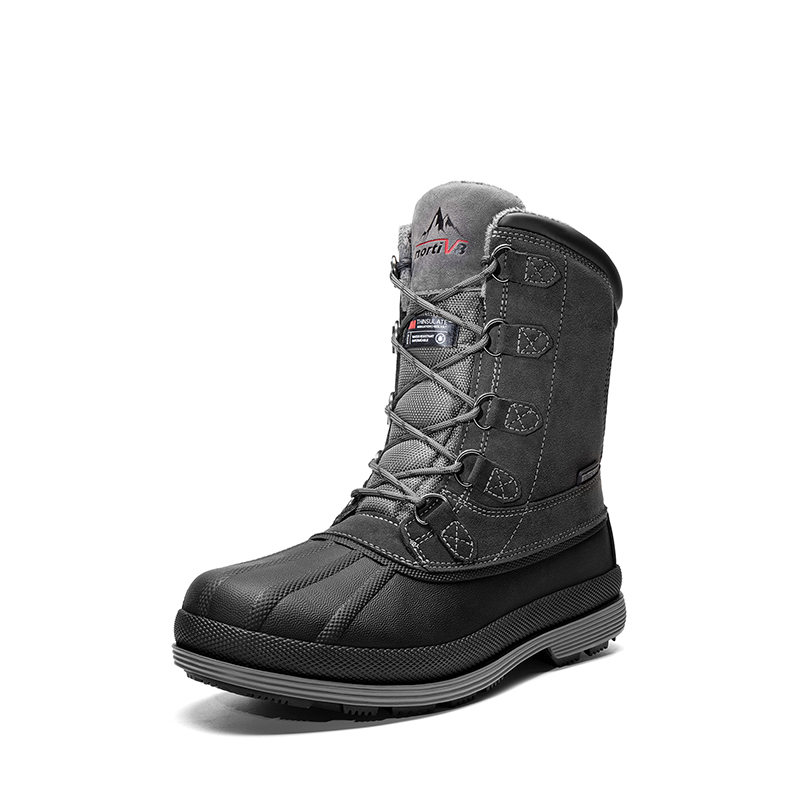Men's Waterproof Duck Snow Boots-Nortiv8