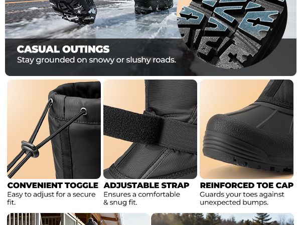 Men's Tall Winter Snow Boots-nortiv8