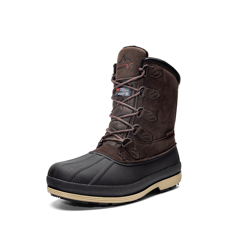 Men's Waterproof Duck Snow Boots-Nortiv8