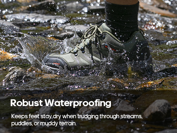 Men's Wide Toe Box Hiking Shoes-NORTIV 8