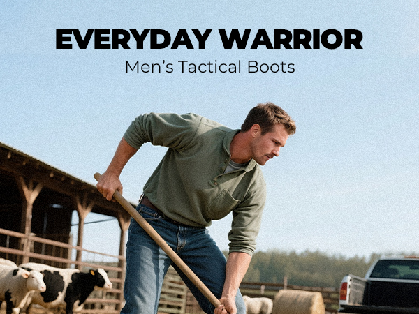NORTIV 8 Trooper Men's Military Tactical Boots