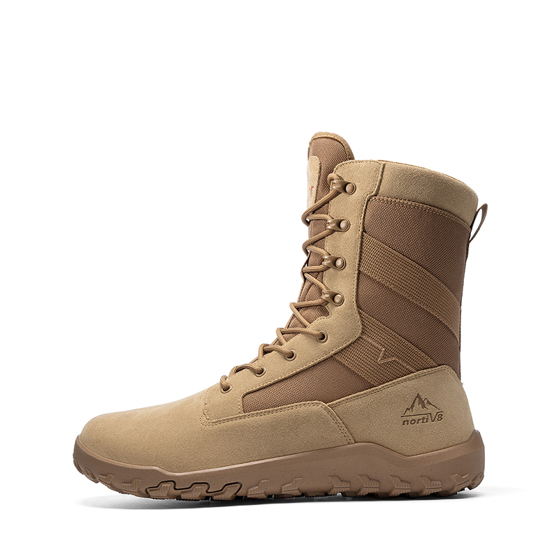 Men's Military & Tactical Boots – Wide Toe, Zero-Drop, Leather