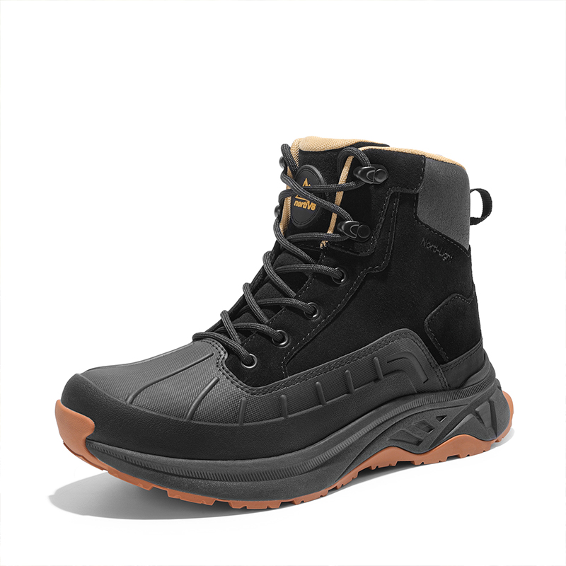 Women's Comfort Wide Non-Slip Hiking Boots-nortiv8