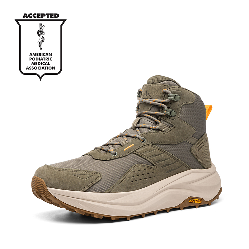 Men's Waterproof Wide Toe Hiking Boots