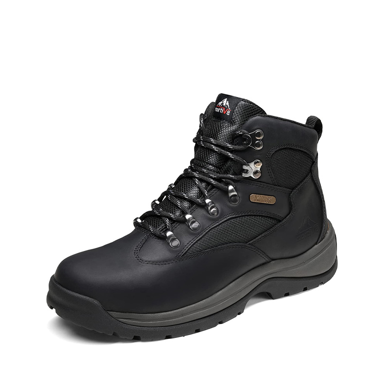 Steel Toe Leather Work Boots Nortiv 8