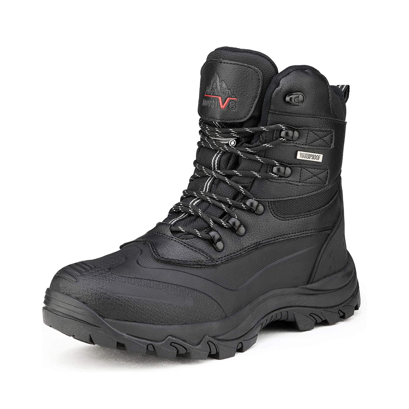 Men s Insulated Waterproof Winter Snow Boots Nortiv 8
