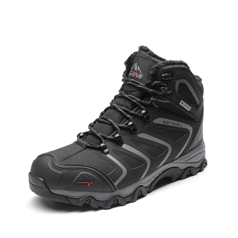 Men's Warm Winter Waterproof Hiking Boots-NORTIV 8
