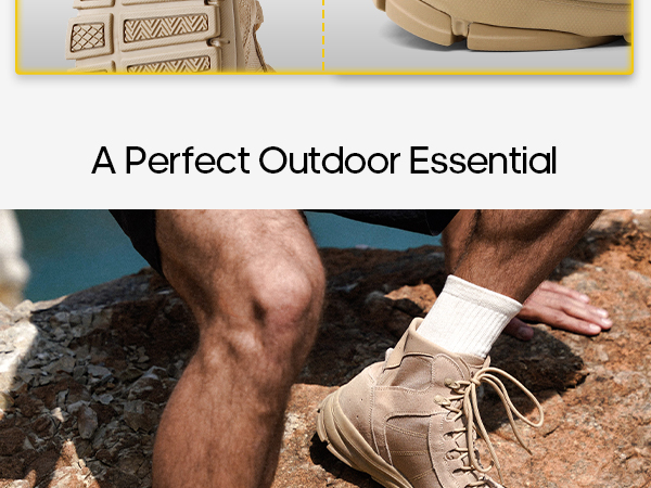 Men's Cordura Lightweight Military Tactical Boots-NORITV 8