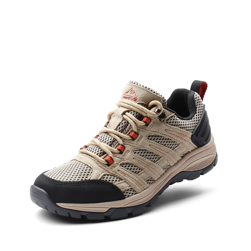 Women's Wide Suede Lightweight Hiking Shoes