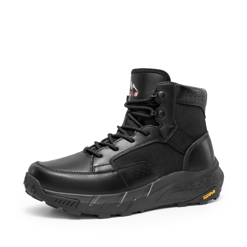 Men's Lightweight Leather & Suede Tactical Boots-NORTIV 8