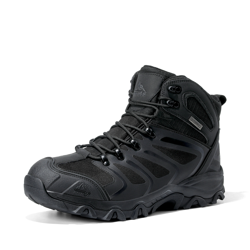 Men's Armadillo Ankle High Waterproof Hiking Boots-Nortiv