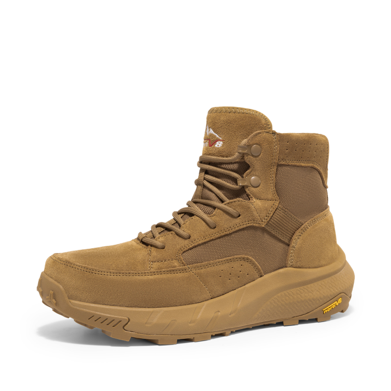 Men's Lightweight Leather & Suede Tactical Boots-NORTIV 8