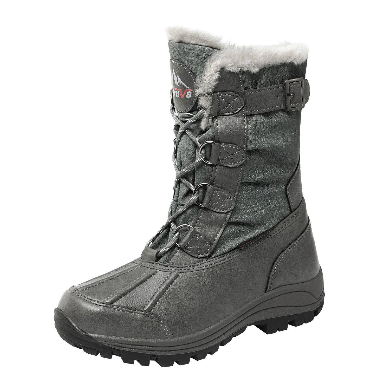 Women's Leather Snow Boots | Waterproof Boots-Nortiv8