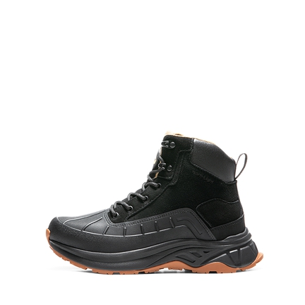 Waterproof hiking boots black on sale