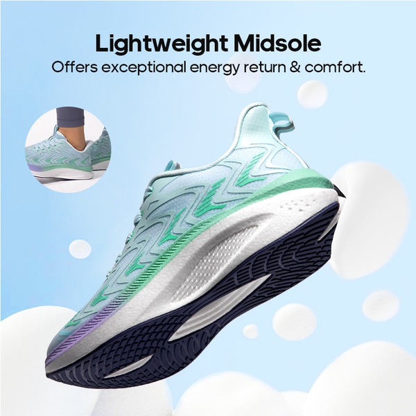 [FlyLife] Women's Breathable Lifestyle Sneakers - LIGHT BLUE - 1