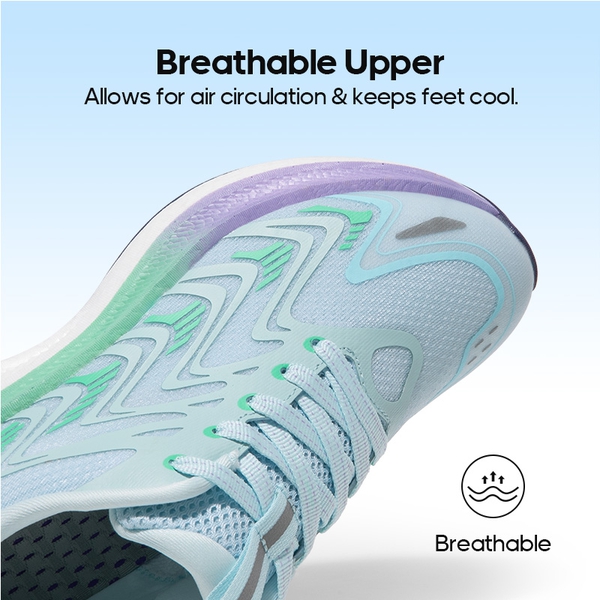 [FlyLife] Women's Breathable Lifestyle Sneakers - LIGHT BLUE - 2
