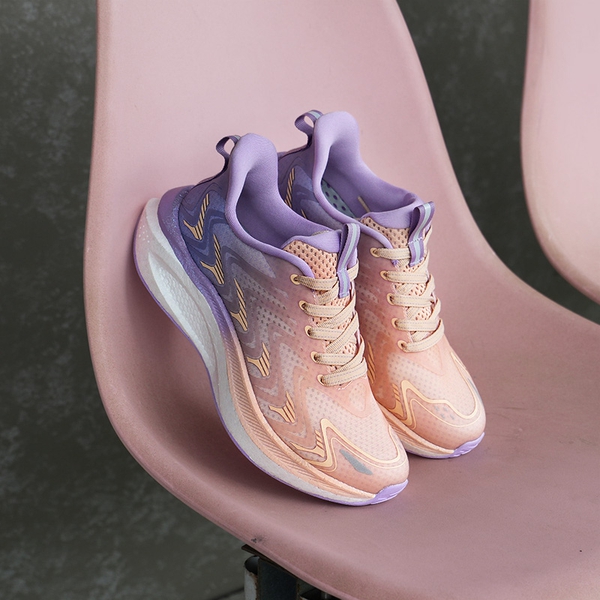 [FlyLife] Women's Breathable Lifestyle Sneakers - PINK - 7