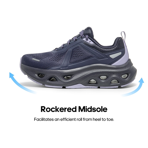 [MovePropel] Women's Comfortable Lifestyle Sneakers - DARK PURPLE - 6