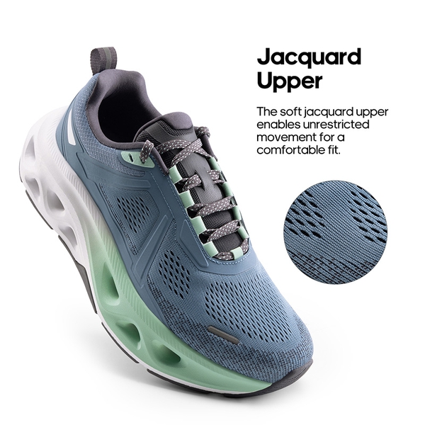[MovePropel] Men's Comfortable Running & Jogging Shoes - BLUE - 4