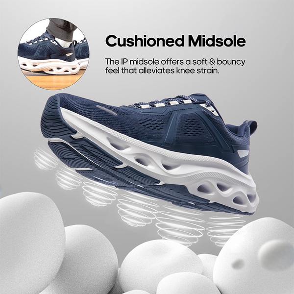 [MovePropel] Men's Comfortable Running & Jogging Shoes - DARK BLUE - 1