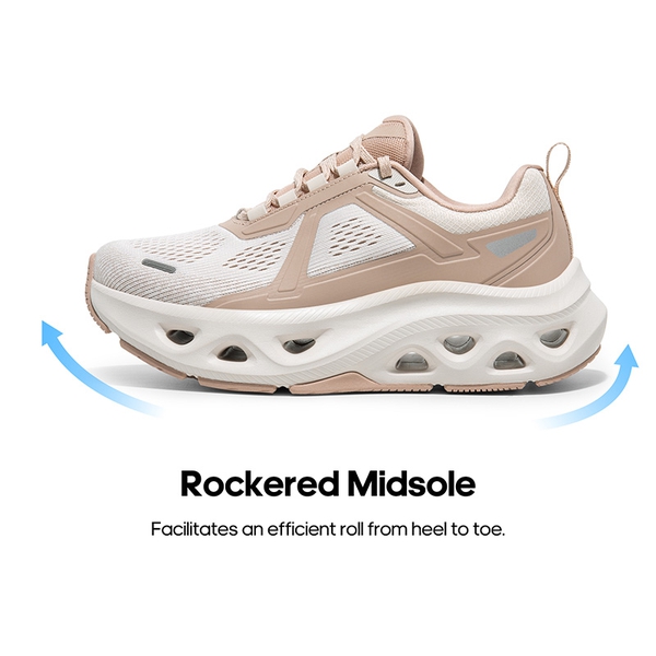 [MovePropel] Women's Comfortable Lifestyle Sneakers - NUDE PINK - 5