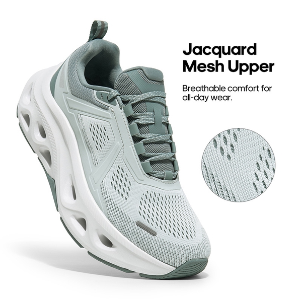[MovePropel] Women's Comfortable Lifestyle Sneakers - LIGHT GREEN - 6