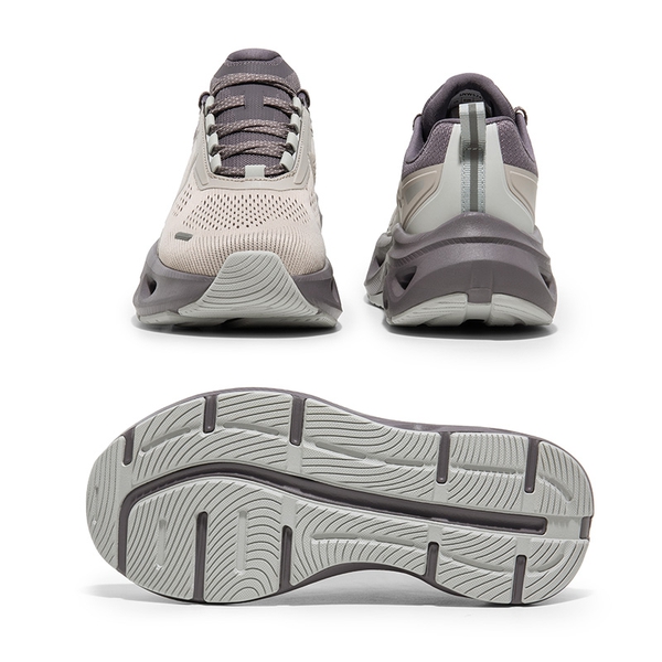 [MovePropel] Women's Comfortable Lifestyle Sneakers - GREY PINK/PURPLE - 3