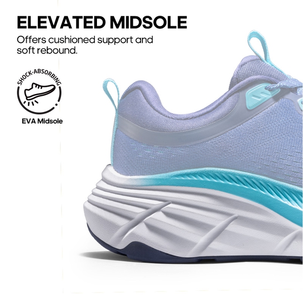[ActiveBreeze] Women's Comfortable Mesh Running Shoes - BLUE - 3