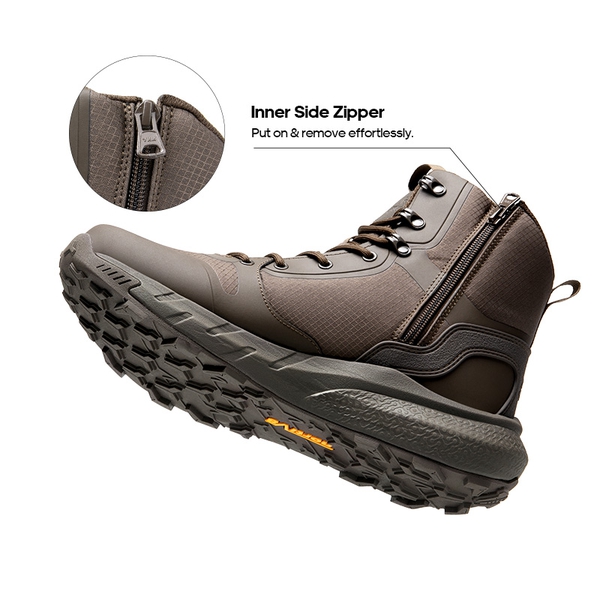 [Metrostrike] Men's Lightweight Military Tactical Boots - BROWN - 2