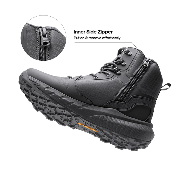 [Metrostrike] Men's Lightweight Military Tactical Boots - GREY - 2