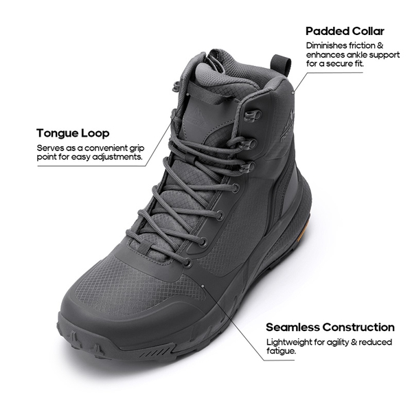 Men's Lightweight Military Tactical Boots - GREY - 1