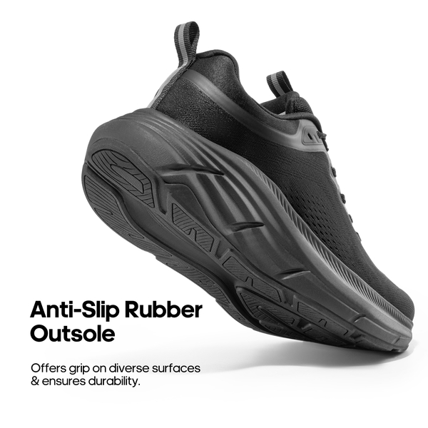 [ActiveBreeze] Men's Lifestyle Walking Shoes - ALL BLACK - 2