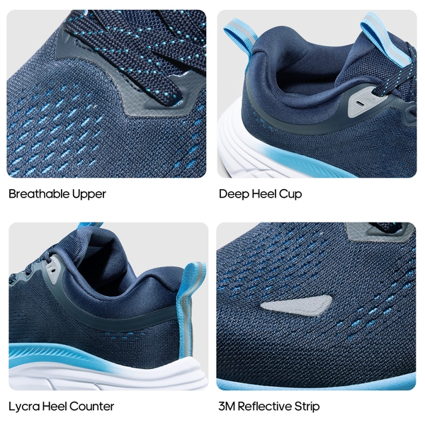 [ActiveBreeze] Men's Lifestyle Walking Shoes - BLUE - 3