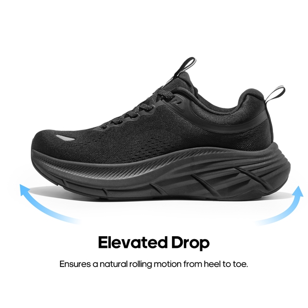 [ActiveBreeze] Men's Lifestyle Walking Shoes - ALL BLACK - 3