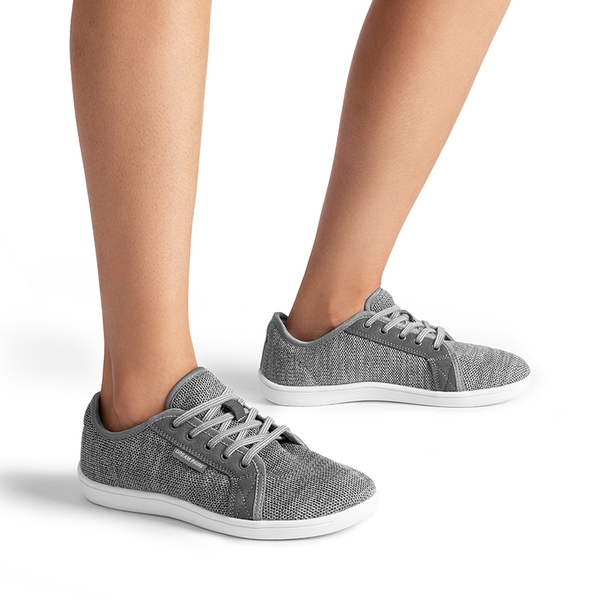 Women's Barefoot Walking Sneakers - GREY - 5