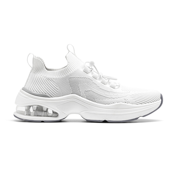 Women's Walking Sneakers - WHITE - 6