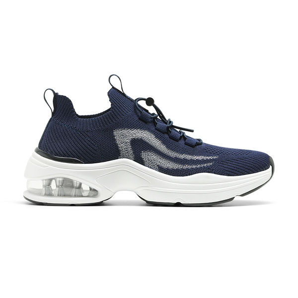  Women's Walking Sneakers - NAVY - 6