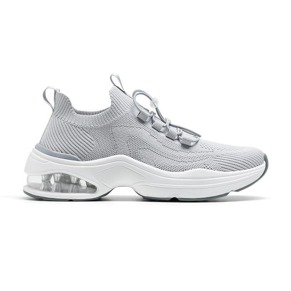  Women's Walking Sneakers - GREY - 6