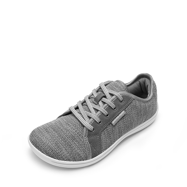 Women's Barefoot Walking Sneakers - GREY -  0