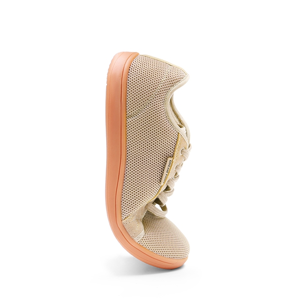 Women's Barefoot Walking Sneakers - LIGHT BROWN - 4
