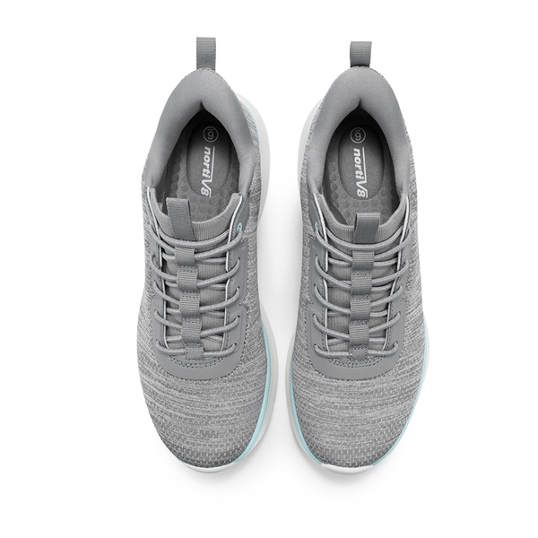 Women's Slip on Walking Shoes - GREY - 6